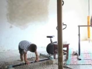 Φωτογραφία για Τα δυνατότερα 6χρονα του κόσμου με μύες σαν του Σβαρτζενέγκερ [video]