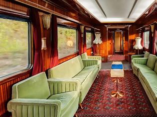 Φωτογραφία για Τα πιο όμορφα τρένα του κόσμου θυμίζουν πεντάστερα ξενοδοχεία.