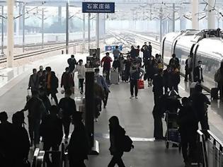 Φωτογραφία για Τα ταξίδια με τρένα  στην Κίνα αναμένεται να αυξηθούν  στις επερχόμενες διακοπές