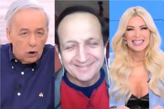 Επική ατάκα Μικρούτσικου: «Μπιμπίλας ή Μαϊντανίλας;» Κάγκελο ο ηθοποιός και η Καινούργιου