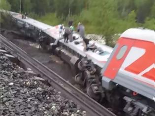 Φωτογραφία για Στους 70 οι τραυματίες απο τον εκτροχιασμό  του τρένου στη Ρωσία
