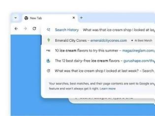 Φωτογραφία για Ο Chrome «απογειώνεται» με 3  νέες AI λειτουργίες