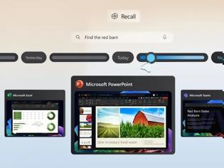 Φωτογραφία για Η Microsoft θα επαναφέρει το Recall, την AI λειτουργία των Windows, με ΕΞΤΡΑ ΑΣΦΑΛΕΙΑ