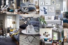 30+ Διακοσμήσεις εσωτερικού χώρου σε γκρι και μπλε