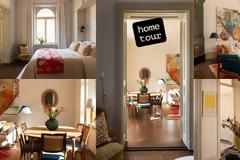 Κομψότητα, αισθητική και έντονο χρώμα σε διαμέρισμα κλασικής αρχιτεκτονικής