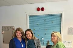 Στα νοσοκομεία Αγρινίου και Μεσολογγίου η Χριστίνα Σταρακά