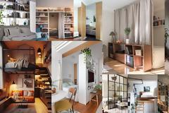 5 Τρόποι διαχωρισμού του χώρου ύπνου σε σπίτια ενιαίου χώρου