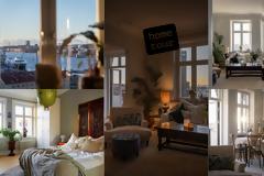 Κομψό ρουστίκ σε ένα ιδιαίτερα ατμοσφαιρικό διαμέρισμα