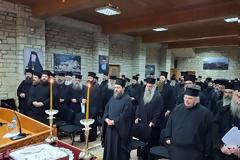 Ιερατική Σύναξη στην Ι. Μ. Αιτωλοακαρνανίας