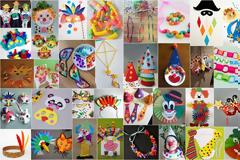 Παιδικές αποκριάτικες κατασκευές