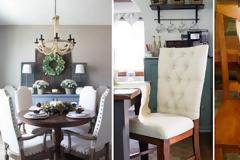 Πως θα προσθέσετε ταπετσαρία σε απλές ξύλινες καρέκλες