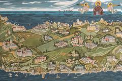 13601 - Δυο πίνακες ζωγραφικής του Μάρκου Καμπάνη στο νέο κτίριο της Πολιτικής Διοίκησης του Αγίου Όρους.