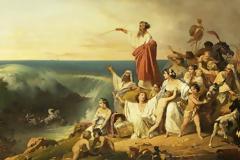 ΠΑΓΚΟΣΜΙΟ ΔΕΟΣ ΜΕ ΤΟΥΣ ΕΠΙΣΤΗΜΟΝΕΣ ΠΟΥ ΒΡΗΚΑΝ ΤΟ ΣΗΜΕΙΟ ΠΟΥ Ο ΜΩΥΣΗΣ ΧΩΡΙΣΕ ΤΗΝ ΘΑΛΑΣΣΑ ΣΤΑ ΔΥΟ