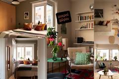 Ρουστίκ και vintage σε ζεστές γήινες αποχρώσεις σε 56τμ