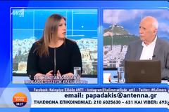 Η Ζωή Κωνσταντοπούλου στον Γιώργο Παπαδάκη: «Ο κόσμος ζητά να συνεχίσετε»