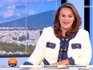 Φωτογραφία για Η Μαρία Μπαλοδήμου επέστρεψε στο «Καλημέρα Ελλάδα» μετά από 22 χρόνια: «Ήρθα να πω στον Παπαδάκη καλή σύνταξη!»