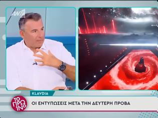 Φωτογραφία για Γιώργος Λιάγκας για τη σκηνική παρουσία της Κλαυδίας: «Είναι σαν περίττωμα σκύλου»