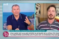 Νίκος Γκάνος: Τριτοκοσμικές, άθλιες συνθήκες, στα κρατητήρια
