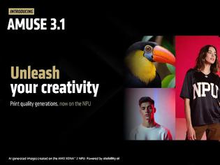 Φωτογραφία για AMD και Stability AI ΦΕΡΝΟΥΝ ΕΠΑΝΑΣΤΑΣΗ ΕΙΚΟΝΩΝ ΤΕΧΝΗΤΗΣ ΝΟΗΜΟΣΥΝΗΣ ΣΕ laptops με NPU