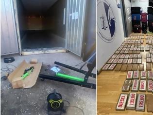 Φωτογραφία για Κοκαΐνη 271 κιλών σε κοντέινερ στο λιμάνι της Θεσσαλονίκης
