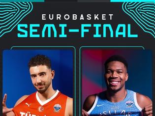 Φωτογραφία για Οι Ημιτελικοί του Ευρωμπάσκετ 2025 στην ΕΡΤ1  - Ελλάδα - Τουρκία σήμερα στις 21:00