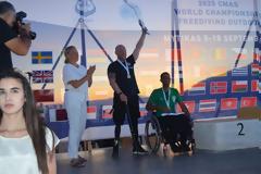 Τελετή Λήξης του Παγκοσμίου Πρωταθλήματος Ελεύθερης Κατάδυσης Βάθους 2025, στον Μύτικα