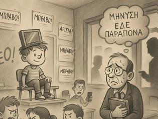 Φωτογραφία για Παιδική παντοδυναμία και σχολείο.