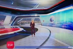 Δείτε πως είναι στην πραγματικότητα το νέο υπερσύγχρονο studio του του Σκαϊ - Τι είπε η Σία Κοσιώνη;