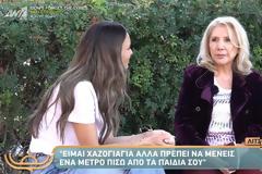 Λίτσα Πατέρα για Ρούλα Κορομηλά: «Όταν έβλεπε τα νούμερα να πέφτουν, μας έβγαζε έξω να δώσουμε γραβάτες»