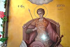 Μιχαήλ Κουτουρίνης :  Εσπερινός στον Ιερό Ναό του Αγίου Δημητρίου της γειτονιάς μου. Βόνιτσα: 25/10 2025