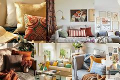 Πως να συνδυάσετε εύκολα τα διακοσμητικά μαξιλάρια του καναπέ