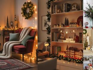 Φωτογραφία για Χριστούγεννα σε μικρό χώρο – Πρακτικές λύσεις χριστουγεννιάτικης διακόσμησης