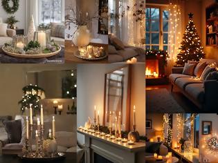 Φωτογραφία για Το φως των γιορτών: Οδηγός για ατμοσφαιρικό φωτισμό
