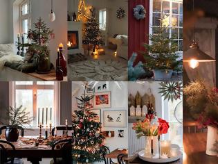 Φωτογραφία για Σκανδιναβικά χριστούγεννα. Για όσους προτιμούν την λιτή, φυσική διακόσμηση