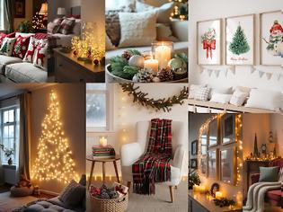 Φωτογραφία για Οικονομικά Χριστούγεννα: Εντυπωσιακή διακόσμηση με μικρό κόστος