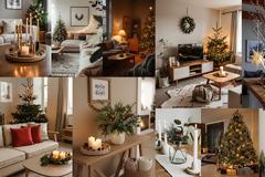 Minimal χριστουγεννιάτικες διακοσμήσεις για μοντέρνα σπίτια