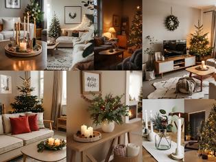 Φωτογραφία για Minimal χριστουγεννιάτικες διακοσμήσεις για μοντέρνα σπίτια