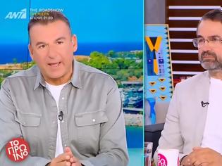 Φωτογραφία για Γιώργος Λιάγκας για Σταύρο Μπαλάσκα: «Δεν έχει τηλεοπτική παιδεία και γι αυτό…»