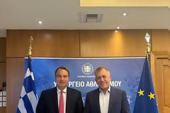 Θανάσης Παπαθανάσης: «Η παρουσία του Γιάννη Βρούτση στο Αγρίνιο επανεπιβεβαιώνει ότι το ΔΑΚ “Μιχάλης Κούσης” προχωρά με απόλυτη προτεραιότητα»