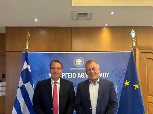 Φωτογραφία για Θανάσης Παπαθανάσης: «Η παρουσία του Γιάννη Βρούτση στο Αγρίνιο επανεπιβεβαιώνει ότι το ΔΑΚ “Μιχάλης Κούσης” προχωρά με απόλυτη προτεραιότητα»