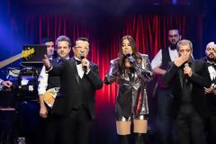 Το πρωτοχρονιάτικο ρεβεγιόν του OPEN  με άντζελα δημητρίου και Λευτέρη Πανταζή