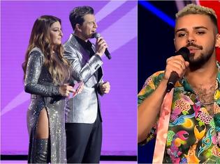 Φωτογραφία για Όταν ο Ακύλας συνάντησε την Παπαρίζου και τον Ρουβά στο The Voice of Greece (video)