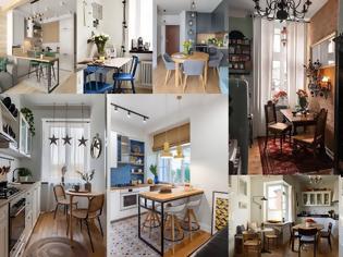 Φωτογραφία για Τραπέζια για μικρές κουζίνες: Λειτουργικές λύσεις και πρακτικές επιλογές