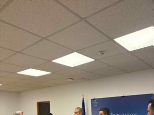 Φωτογραφία για Συνάντηση εργασίας του Υφυπουργού Εργασίας και Βουλευτή Αιτωλοακαρνανίας, του Δήμου Ξηρομέρου και Δημοτικού Λιμενικού Ταμείου με τον Γενικό Γραμματέα του Υπουργείο Ναυτιλίας.