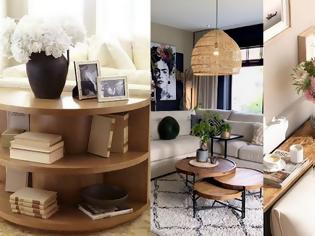 Φωτογραφία για Βοηθητικά τραπεζάκια σαλονιού: 4 ιδιαίτερα λειτουργικές επιλογές