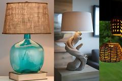 DIY Φωτιστικά από φυσικά υλικά