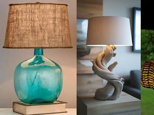 Φωτογραφία για DIY Φωτιστικά από φυσικά υλικά