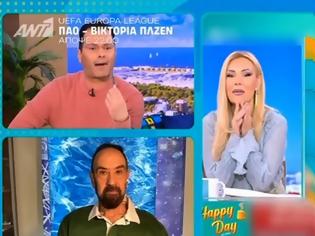 Φωτογραφία για Ένταση στο «Πρωινό»: Τάσος Τεργιάκης για Άρια Καλύβα, Happy Day και αμήχανη στιχομυθία Λιάγκα – Καμπούρη