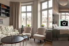 ΜΙΚΡΟΙ ΧΩΡΟΙ: Εξαιρετική αισθητική και πρακτικές λύσεις αποθήκευσης σε 34τμ