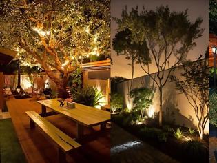 Φωτογραφία για Φωτισμός εξωτερικών χώρων: τύποι και τοποθέτηση